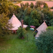 Hochzeit von Elke Matthias mit Tipis von Tipi-Zauber