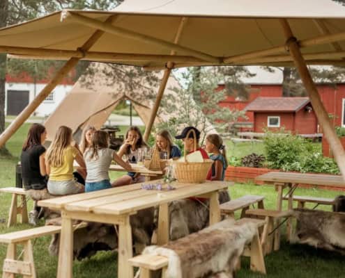 Nimbus 16 Kinderfest © Tentipi Kinderfeste zusammen feiern im Nimbus 16 von Tipi-Zauber